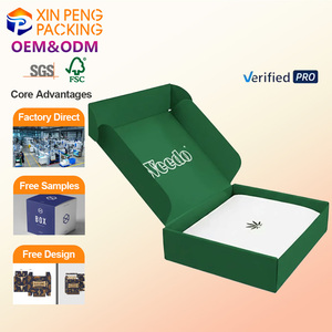 2026 XP OEM Custom Papier Verpakkingen Standaard Opvouwbare Ecologische Robuuste Kartonnen dozen Op maat gemaakte verpakkingen Kraft cadeauverpakkingen - Product Image 1