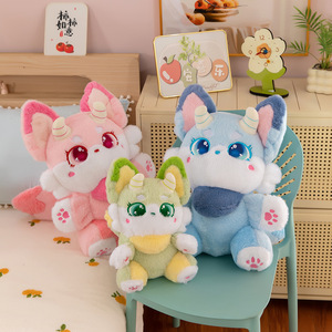 MS Mignon Petit Diable Renard Bête Fantôme Ours Poupée en Peluche Super Doux PP Coton Maille Doublure Compagnon pour Décorations d'Anniversaire - Product Image 5