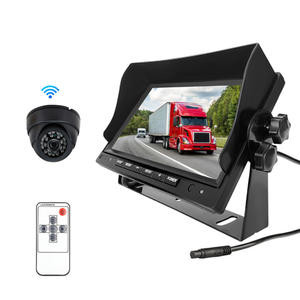 AlwayCare Moniteur de voiture LCD TFT 1080P AHD 7 pouces 12V/36V pour divertissement sur siège arrière Bus/<span class=keywords><strong>Camping</strong></span>-<span class=keywords><strong>car</strong></span>/Camion avec caméra, télécommande, 3G/4G, TF - Product Image 1
