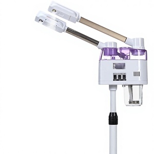 Blue Fox Dual-Head Hot/Cold Mist Sprayer Chrome Alloy Handheld Beauty Salon Use Face &amp; Eye Hydrating Facial <strong>Steamer</strong> - Product Image 1