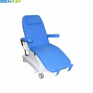 Traitement mobile de chimiothérapie d'hôpital de patient de BR-DY05 utilisé siège électrique de donneur de sang chaise de dialyse multi de fonctions - Product Image 3