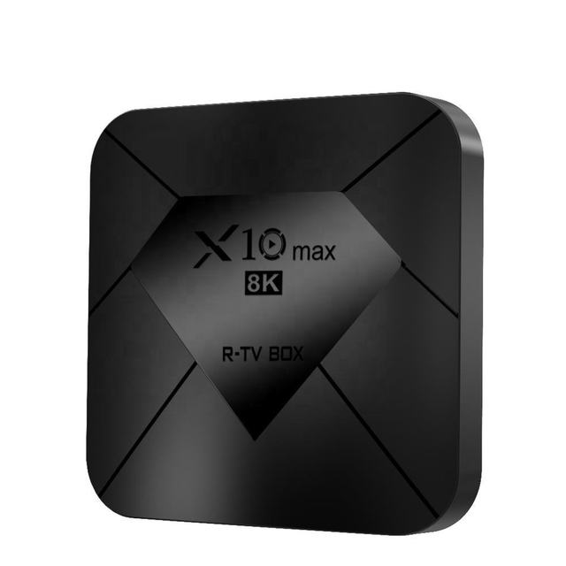 Newest Android 10 OTT Smart TV BOX MX10 MINI-H313 2G 4G RAM 4K Home Theater Set Top Box with Quad Core and Dual Band WIFI