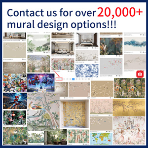 Carta <span class=keywords><strong>da</strong></span> Parati Murale Astratta Contemporanea con Design a Strisce Sfumate e Forme Organiche per Soggiorno e Hall d'Hotel, Resistente ai Graffi - Product Image 4