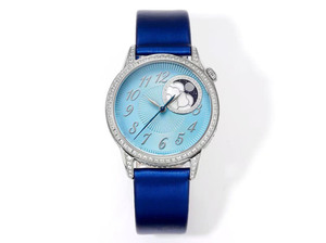 Reloj Mecánico Elegante y Lujoso con Diamantes, Diseño Diosa - Product Image 3