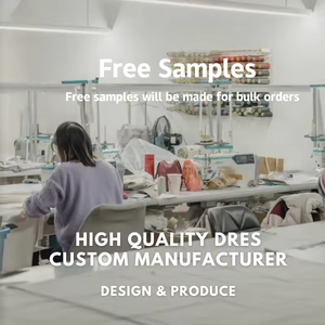 OEM ODM abiti Casual da <span class=keywords><strong>donna</strong></span> di alta qualità produttore di <span class=keywords><strong>abbigliamento</strong></span> progettato su misura con basso MOQ che offre un servizio di Design - Product Image 2