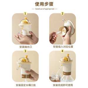 Pompe à eau portable Mind Creation, distributeur automatique électrique pour eau en bouteille avec commande par bouton - Product Image 5
