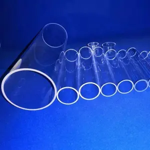 Custom 35mm diameter 3.3 borosilicate glass blow tube