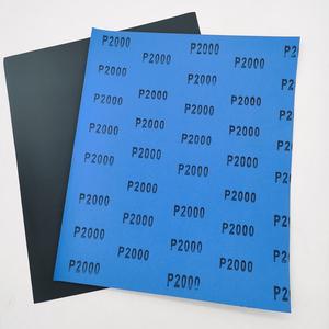 Papel Abrasivo Impermeable de Carburo de Silicio con Respaldo de Papel de Látex Azul OEM, 30% de Látex, 230 mm x 280 mm, Dureza Media, para Pulir Automóviles - Product Image 5