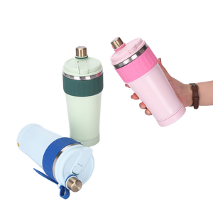 Nouvelle Arrivée 2026 – Bouteille <span class=keywords><strong>Shaker</strong></span> Isotherme Double Paroi en Acier Inoxydable 500ml pour Gym et Café - Product Image 1