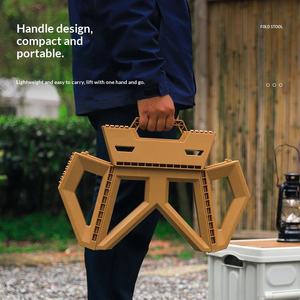 Outdoor Camping Small Folding <b>Stool</b> Portable Bench Fishing Camp <b>Stool</b> Outdoor Furniture Rectangular - Product Image 6