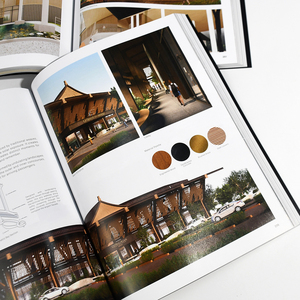 Aangepaste Softcover Architectuur Tijdschriftbrochure Prentenboekafdrukservice - Product Image 4