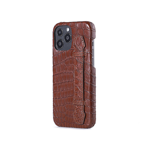 Cao Cấp Croco Dile Da Điện Thoại Di Động Trường Hợp Bìa Với Xử Lý Đối Với iPhone 15 Pro Da Điện Thoại Di Động Trường Hợp - Product Image 2