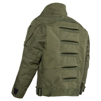 Veste Softshell Unisexe Hiver Imperméable Respirante Rip-Stop Camouflage Militaire Noir Polaire Randonnée Tout-Terrain Polyvalente