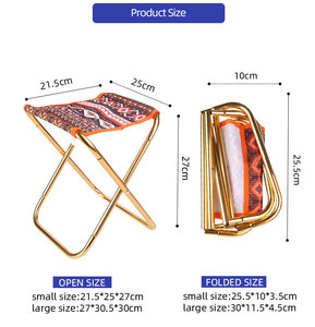 2024 High Quality <b>Portable</b> Camping and Fishing <b>Stool</b> Speed Foldable Chair for Mountain Hiking and Outdoor Activities - Product Image 6