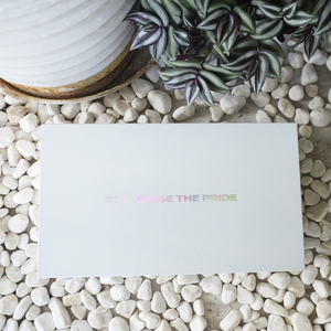 Biểu tượng tùy chỉnh các tông sóng Holographic vận chuyển từ hộp quà tặng với Fancy phong bì - Product Image 5