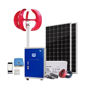 Vente flash : Système hybride éolien et solaire hors réseau complet de 10 kW pour usage domestique avec contrôleur MPPT et batteries lithium-ion S10KW 1 - Product Image 2