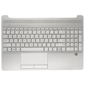 HP 15t-dw 15-dw 15s-du máy tính xách tay trên trường hợp lắp ráp đèn nền bàn phím palmrest Touchpad L52154-001 ap2h8000410 bộ phận máy tính - Product Image 1