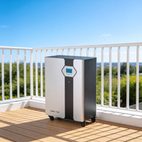 Sistema de Batería Solar WiFi Inteligente de Alta Capacidad Shuoyi SY 314AH con Ruedas, Kit de Instalación para Almacenamiento en el Hogar