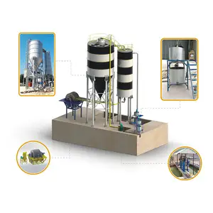 Fully automatic Stone, quartz and ceramic processing wastewater recycling system