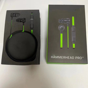 Auricolare originale Hammerhead Pro V2 con filo da 3.5mm Jack In-Ear auricolari con microfono musica da gioco Online studio auricolare all'ingrosso - Product Image 2