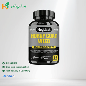 Капсулы для повышения энергии Hegdavt для мужчин с экстрактом пальмы сереноа, корнем маки и травой кустарника козьего для взрослых мужчин - Product Image 1
