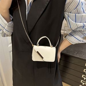 Elegant and Luxurious Women's Crossbody <b>Bag</b> Fashionable and Stylish Solid Color Simple Chain Shoulder Handbag - Product Image 6