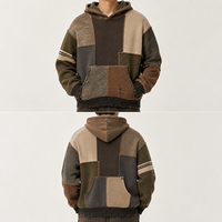 OEM Streetwear Lieferant Patchwork Distressed Strickpullover