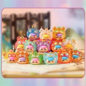 ราศีหัวใหญ่ของทารกร้อยนามสกุลครอบครัวพีวีซีชุบไฟฟ้ากล่องตาบอดเครื่องประดับน่ารักทำด้วยมือ - Product Image 3