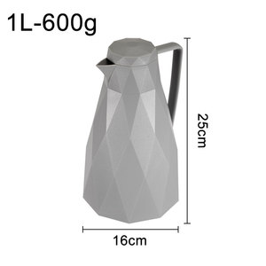 Nouvelle Thermos de Luxe Grande Capacité Thermos Théière Carafe à Café sous Vide Doublure en Verre 1 Litre Sans BPA PP Double Paroi Thermos - Product Image 6