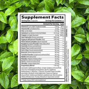 Suplemen Kesehatan Prostat untuk Pria 850Mg Campuran Herbal Alami (Saw Palmetto Biji Labu Suplemen Herbal untuk Kesehatan Prostat - Product Image 4