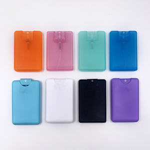 ขวดสเปรย์พลาสติกเปล่าแบบการ์ดสีขาวขนาด 20 มล. พร้อมหัวปั๊มพ่น  พิมพ์ลายซิลค์สกรีน-แบบพกพาสำหรับเครื่องสำอางและการเดินทาง - Product Image 3