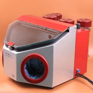 Quattro Serbatoio Sabbia Laboratorio Dentale Sabbiatrice con Cinque Penne - Product Image 5