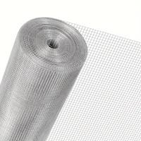 Grillage soudé galvanisé JoyLink, treillis métallique carré haute résistance pour cages de volailles, poulets, lapins et clôtures de jardin
