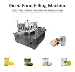 Tự động hữu cơ đóng hộp đậu Máy chế biến điền Bột thủy tinh cho nước giải khát hóa chất có tính năng động cơ bánh PLC mang - Product Image 2