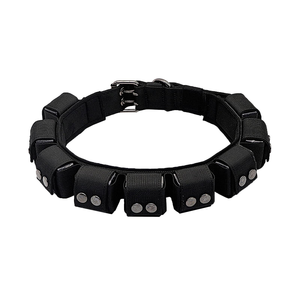 High End Heavy Duty Nylon Adjustable Quick Release Classic Simple <b>Pet</b> Dog Collar with Metal Buckle for Big Dogs Training - Product Image 1
