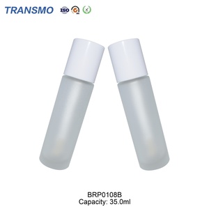 Flacon de brillant à lèvres en verre 35 ml, tubes volumineux en verre pour huile à lèvres 35 ml, flacons cosmétiques en verre avec applicateur pulvérisateur - Product Image 6