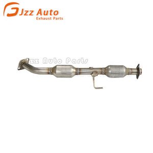 Araba egzoz sistemi ağır paslanmaz çelik ön arka Euro <span class=keywords><strong>3</strong></span> katalitik dönüştürücü Set doğrudan Fit Hilux 2.4 - Product Image 3