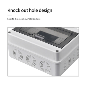 Tulabu ngoài trời không thấm nước IP65 điện phân phối hộp ABS Vật liệu <span class=keywords><strong>3</strong></span> chiều điện ngắt bảng MCB hộp - Product Image 3