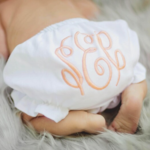 RTS-bombachos de pierna con volantes para recién nacidos, cubiertas de pañales, HTV, en blanco - Product Image 1