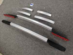 YH-C-086 galerie de toit de voiture en alliage d'aluminium de haute qualité <span class=keywords><strong>porte</strong></span>-bagages rails latéraux rails de toit pour Nissan Navara & <span class=keywords><strong>Renault</strong></span> Alaskan - Product Image 2