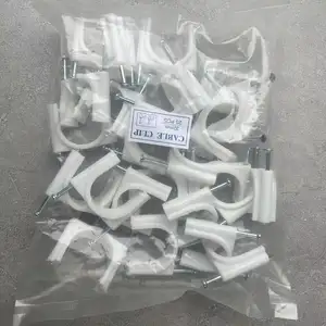 Plastic wire holding clips/cable clips