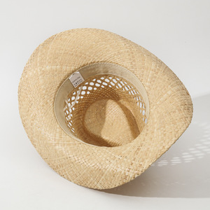 <span class=keywords><strong>Randonnée</strong></span> et pêche motif <span class=keywords><strong>de</strong></span> tissage ouvert femmes tissé à la main raphia paille Cowgirl <span class=keywords><strong>chapeau</strong></span> occidental avec perle <span class=keywords><strong>de</strong></span> conque - Product Image 6