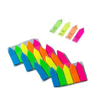 Bloc-notes adhésifs transparents personnalisés, autocollants, marque-pages temporaires pour une organisation améliorée - Product Image 3