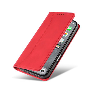 Custodia a portafoglio in pelle di lusso con sensazione di pelle retrò per Samsung Galaxy S23 S24 Plus Ultra A25 M21 porta carte forte Cover magnetica - Product Image 2
