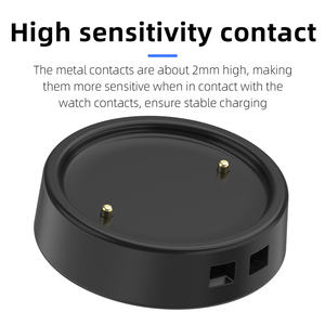 Caricatore USB da viaggio per Huami Amazfit GTR <span class=keywords><strong>3</strong></span>/GTR 4/Active <span class=keywords><strong>2</strong></span> cavo di ricarica per Amazfit GTS <span class=keywords><strong>3</strong></span>/GTS 4 Dock per caricabatterie Smartwatch - Product Image 4