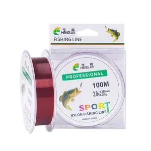 100m Super Strong Japan Monofilament Nylon Fishing Line 4.2-36.5lb Leader Line Fly Fishing Line