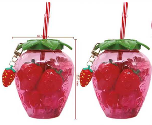 Kit de Labios de Fresa con Bálsamo y Brillo <span class=keywords><strong>Labial</strong></span>, Empaque Atractivo, Alta Calidad, Suministro de Fábrica - Product Image 3