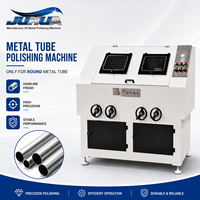 Polisseuse automatique professionnelle pour surfaces de tubes – Équipement de rectification et de polissage de diamètres extérieurs de tuyaux robustes (8-80 mm)