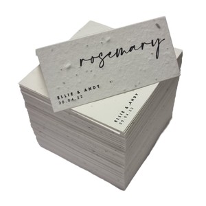 Eco-Friendly Plantable <b>Seed</b> <b>Paper</b> Postcards Plantable Wedding Thank You Cards <b>Seed</b> <b>Paper</b> Invitations - Product Image 6