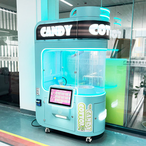 Fully Automatic Commercial Cotton Candy <strong>Maker</strong> Fairy Floss Making Robot <strong>Maker</strong> Marshmallow Vending Machine for Vending Cotton